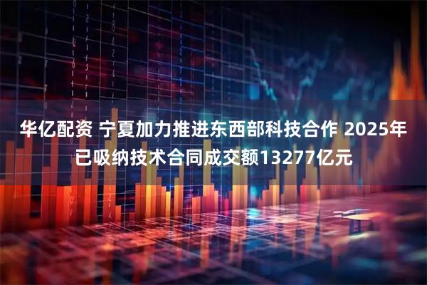 华亿配资 宁夏加力推进东西部科技合作 2025年已吸纳技术合同成交额13277亿元