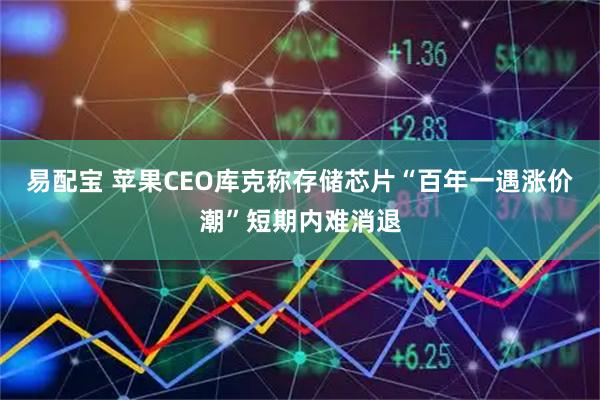 易配宝 苹果CEO库克称存储芯片“百年一遇涨价潮”短期内难消退